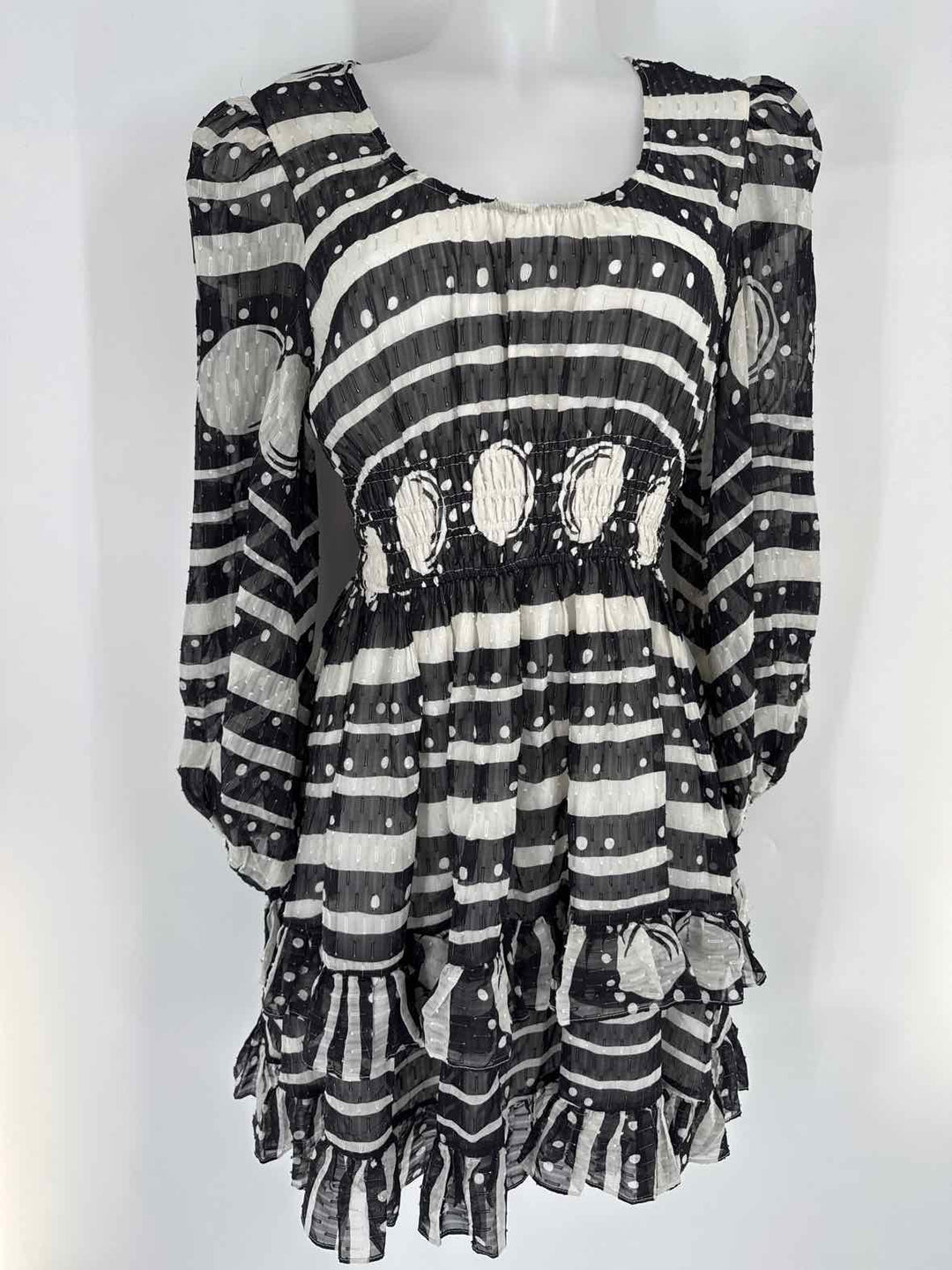 Size S CYNTHIA ROWLEY Black Dress