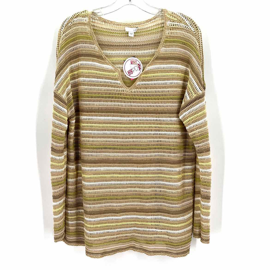 Size L J JILL Multi-Color Sweater