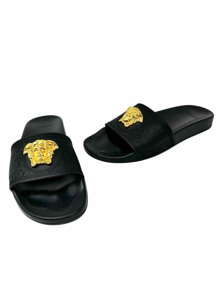 Shoe Size 41 Versace Black Luxury - Sandals