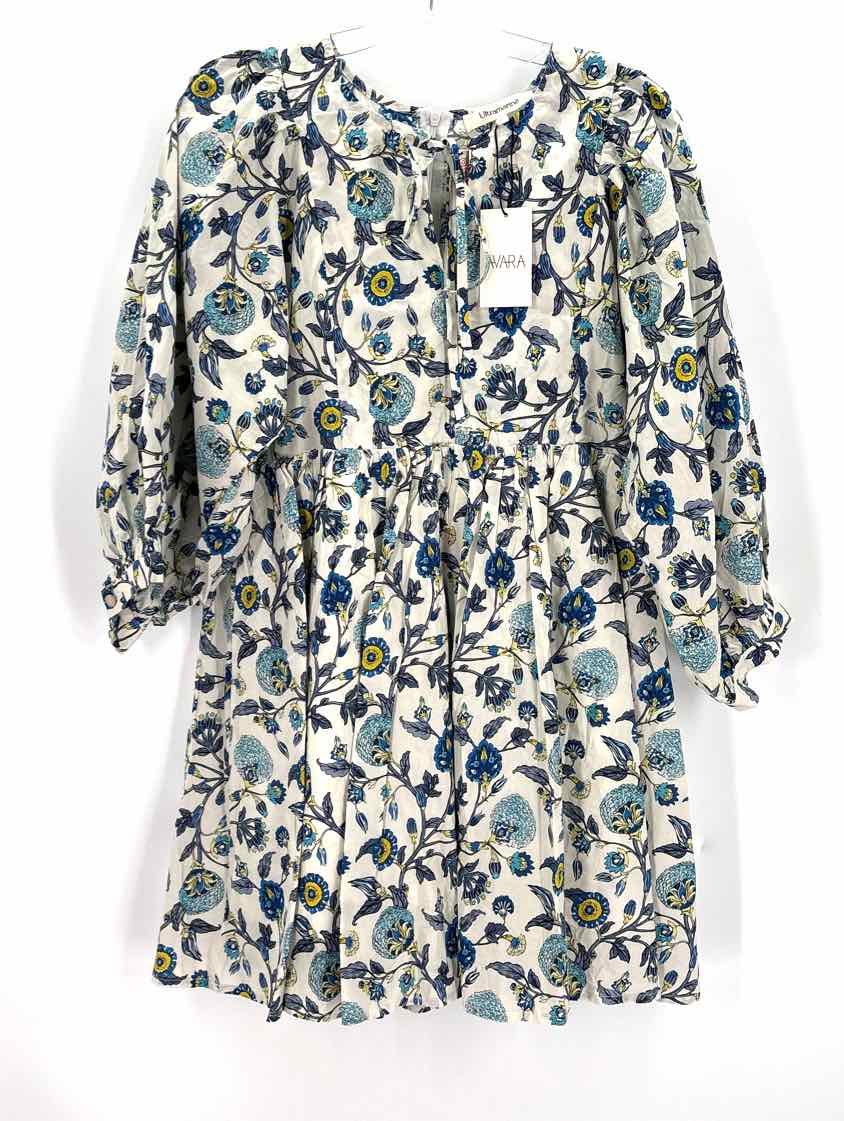 Size L White Cotton Dress