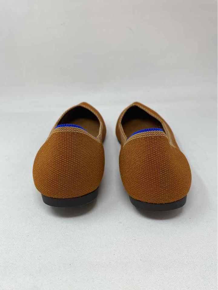 Shoe Size 8.5 ROTHY'S Tan Flats