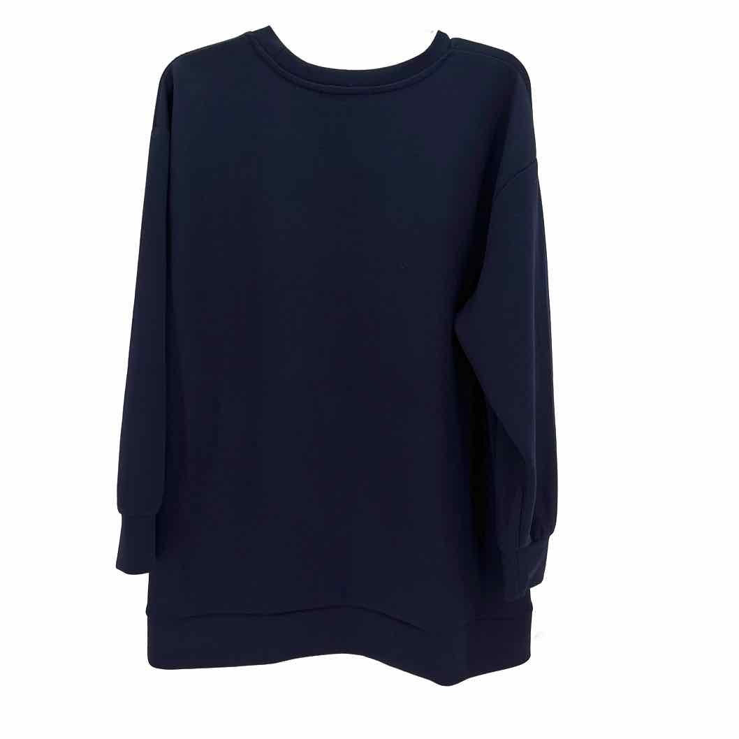 Size 1X MAGASCHONI Navy Shirt