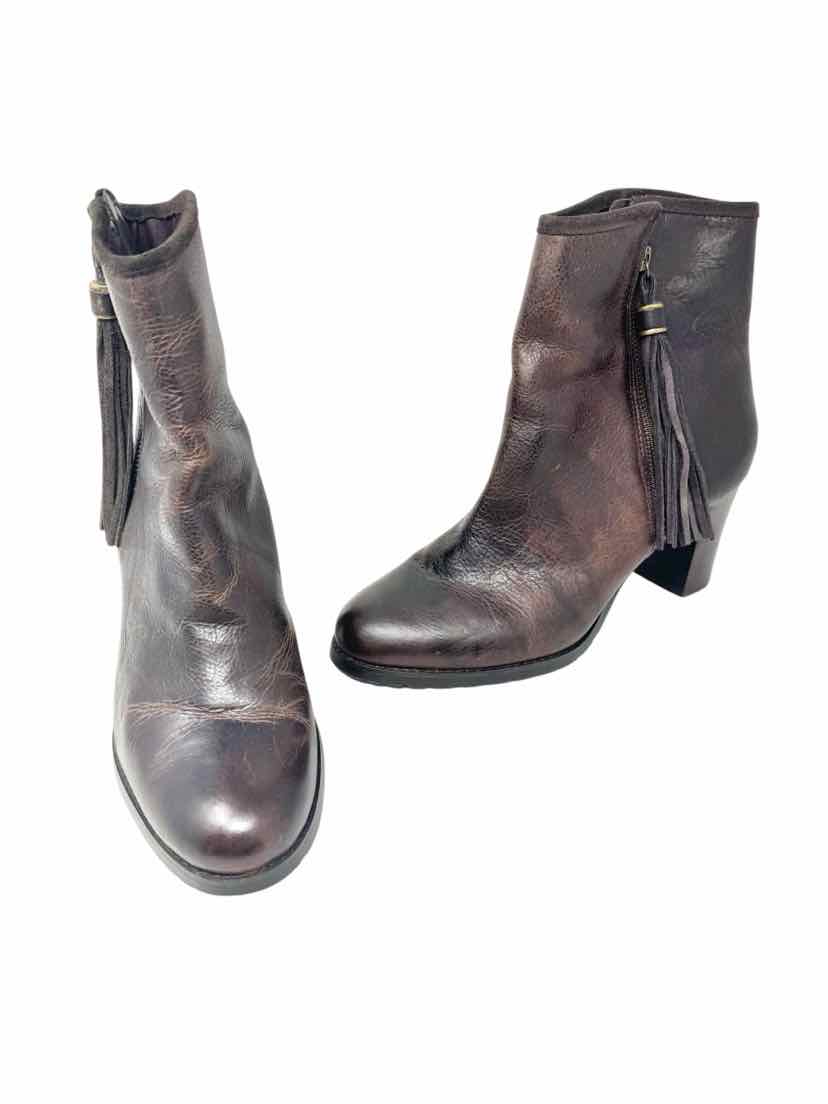 Shoe Size 11 RALPH LAUREN Brown Leather Boots