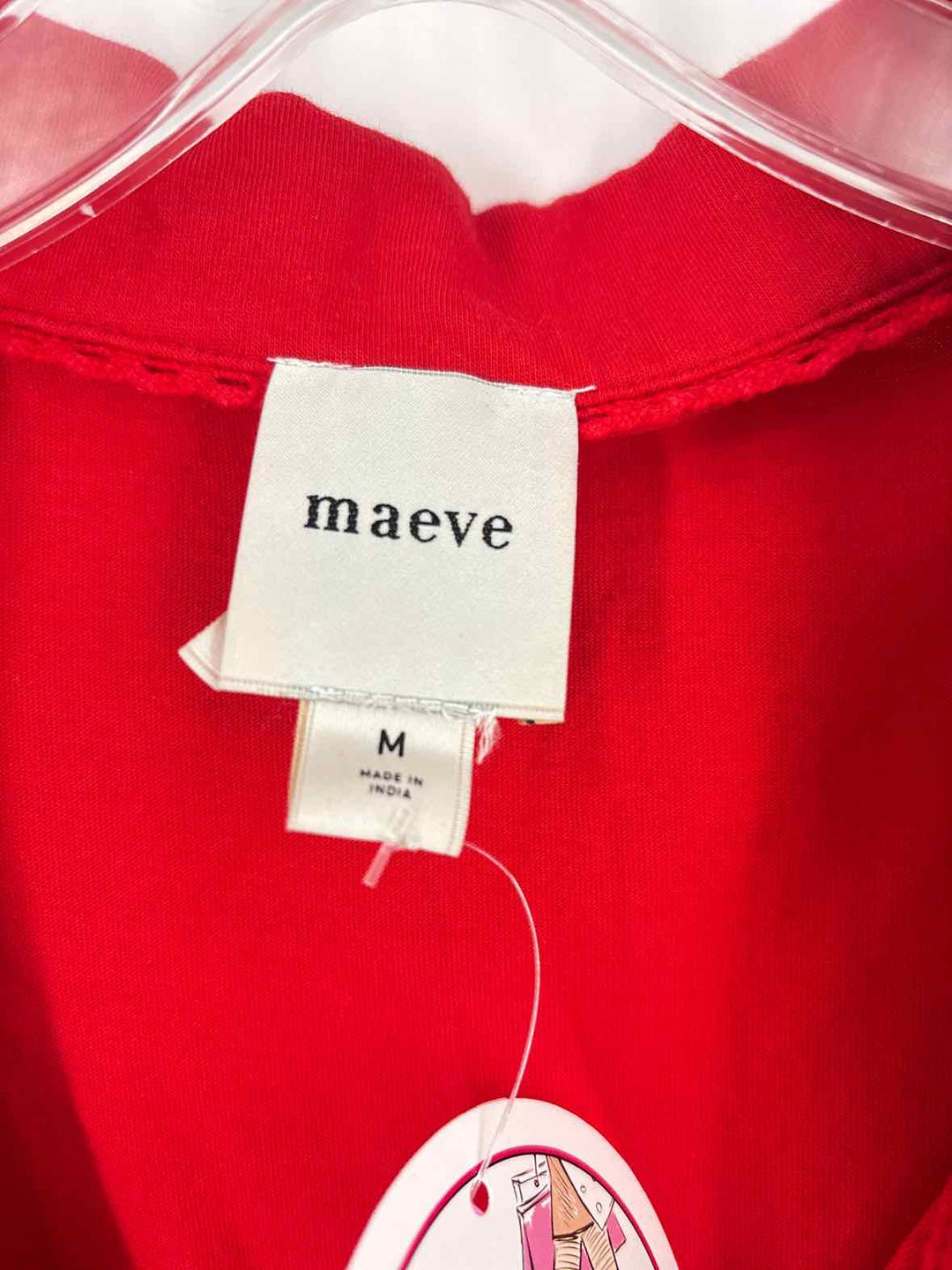 Size M MAEVE Red Shirt