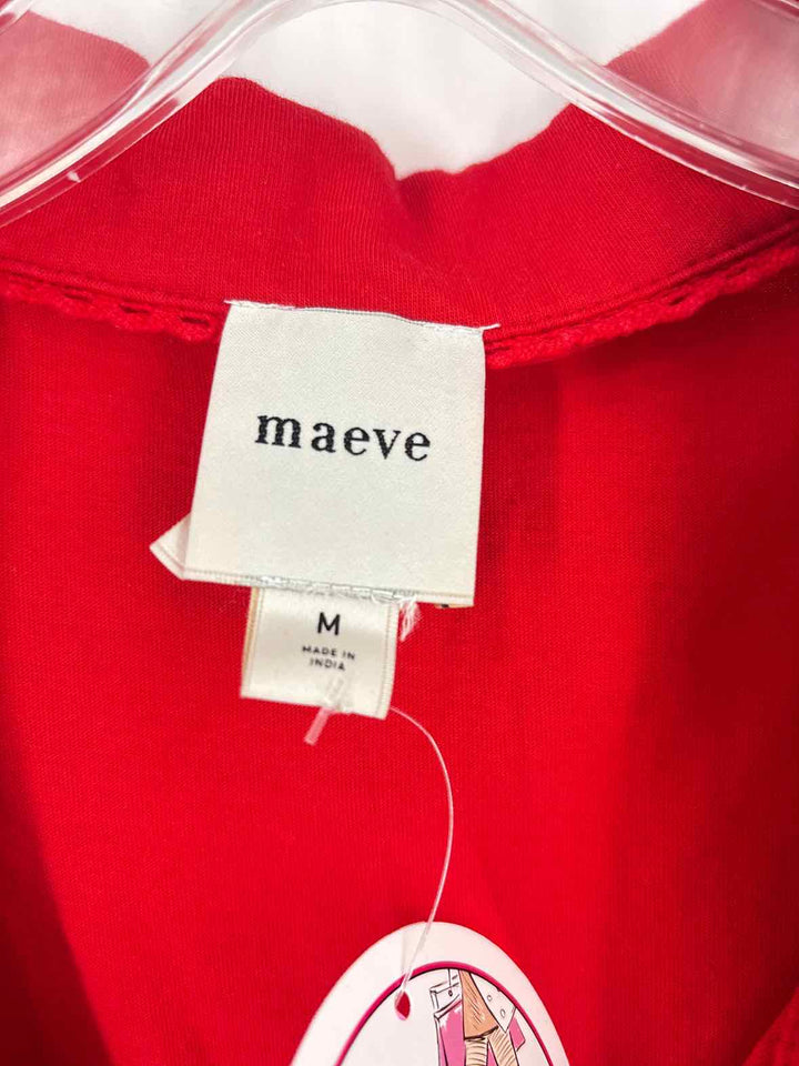 Size M MAEVE Red Shirt