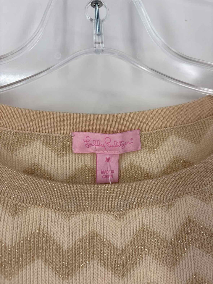 Size M Lilly Pulitzer Gold Shirt