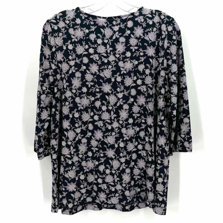 Size M J JILL Navy Shirt