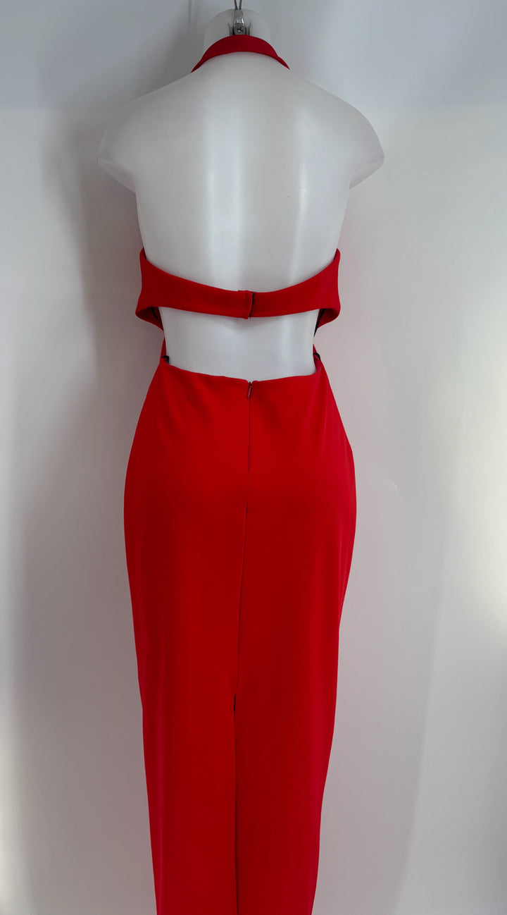 Size M ABS Red Dress