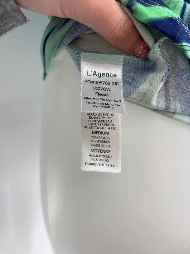 Size M L'AGENCE Multi-Color Shirt