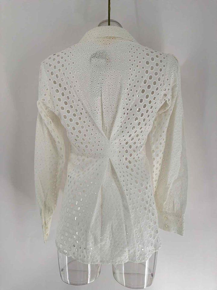 Size S NICOLE MILLER White Shirt