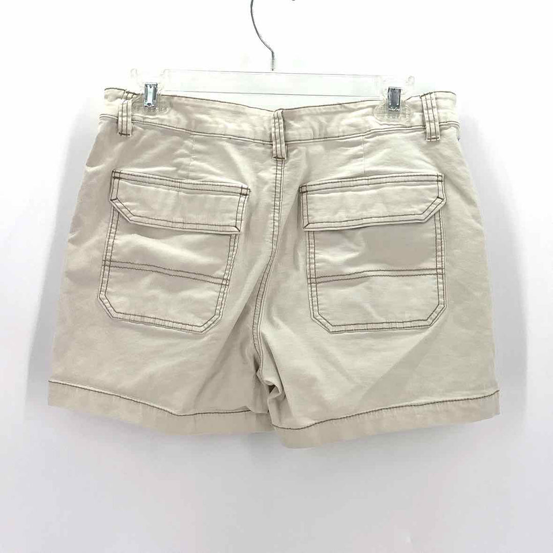 Size 10 CABI Cream Shorts
