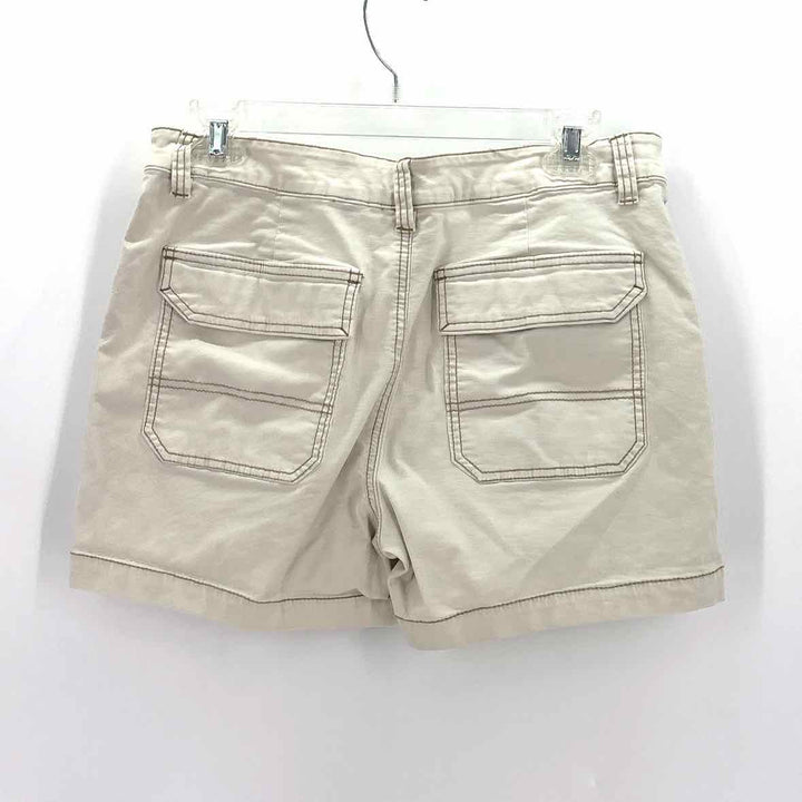 Size 10 CABI Cream Shorts