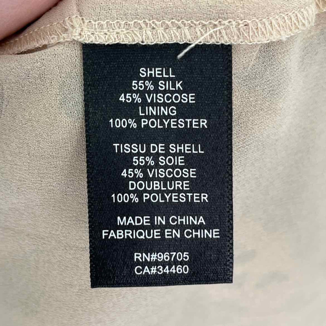 Size 10 REBECCA TAYLOR Tan Dress
