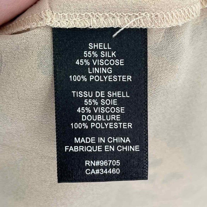 Size 10 REBECCA TAYLOR Tan Dress