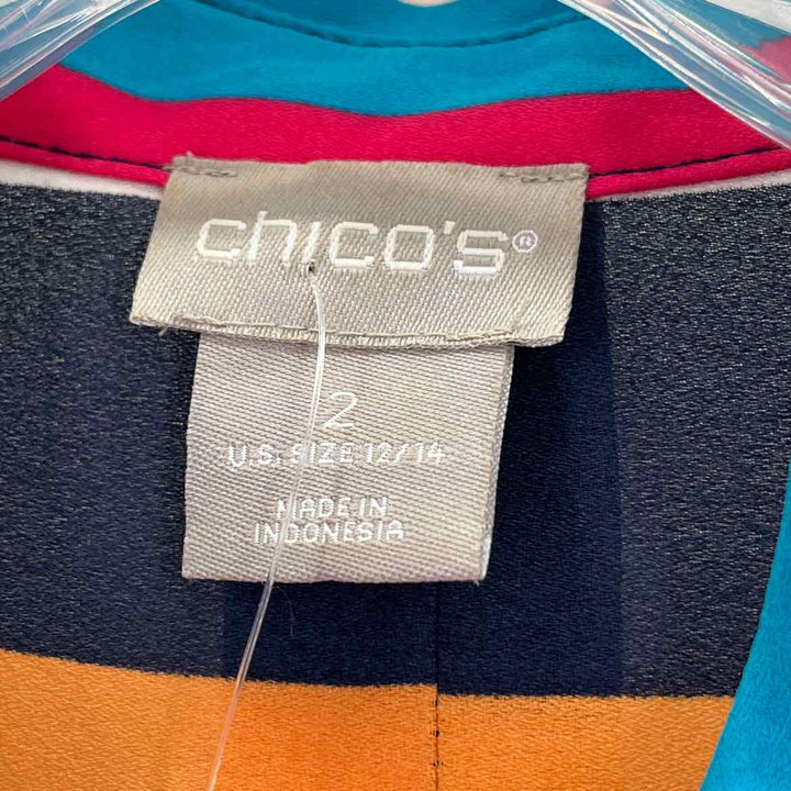 Size L Chico's Multi-Color Shirt
