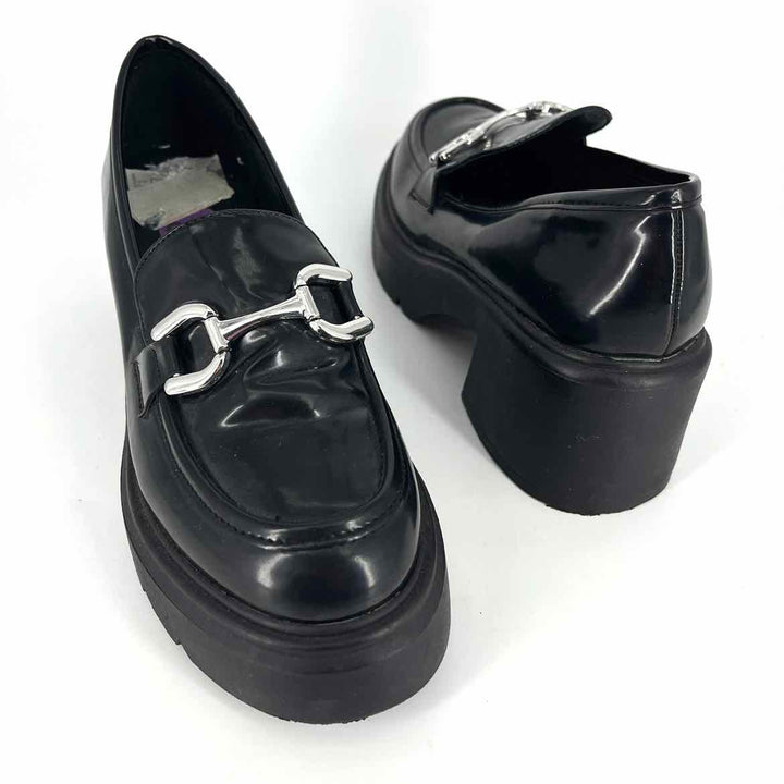 Shoe Size 6.5 MADDEN GIRL Black Loafers