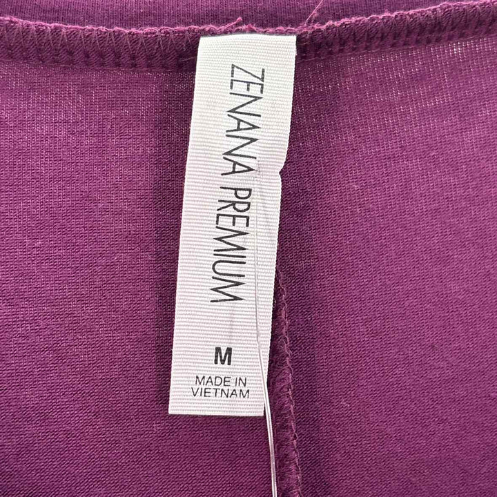 Size M ZENANA Purple Cotton Dress