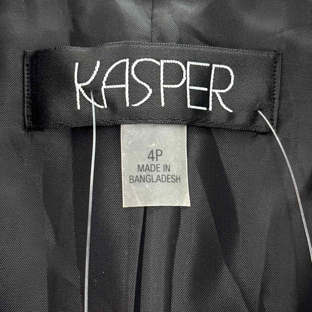 Size 4 KASPER Black Jacket