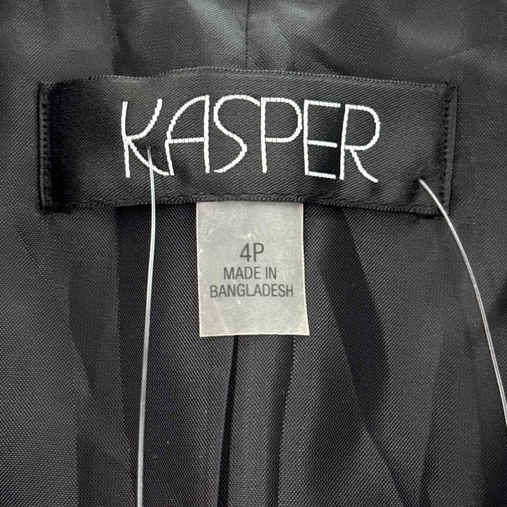 Size 4 KASPER Black Jacket