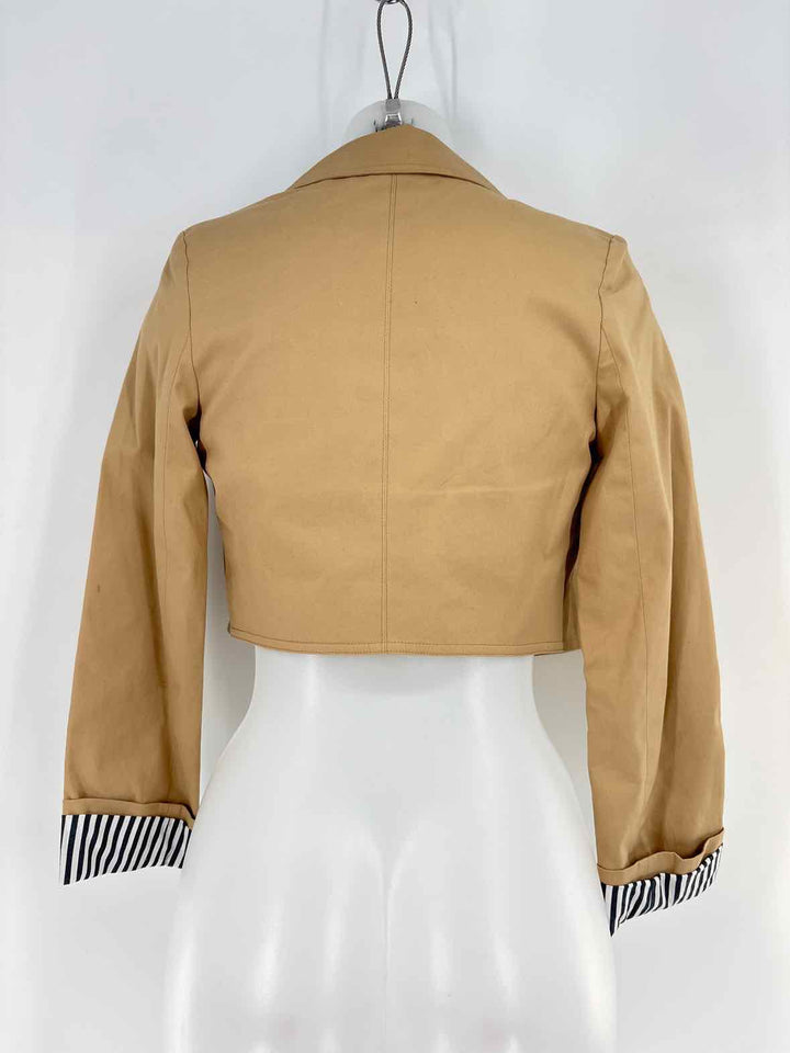 Size 2 STAUD Tan Jacket