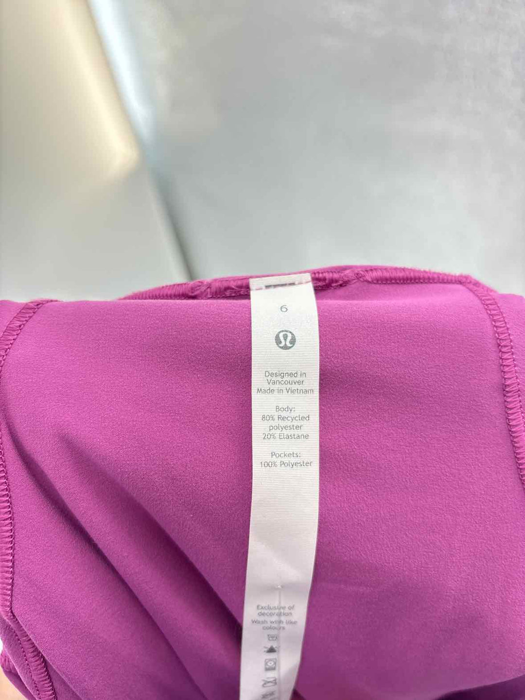 Size 6 Lululemon Purple Jacket