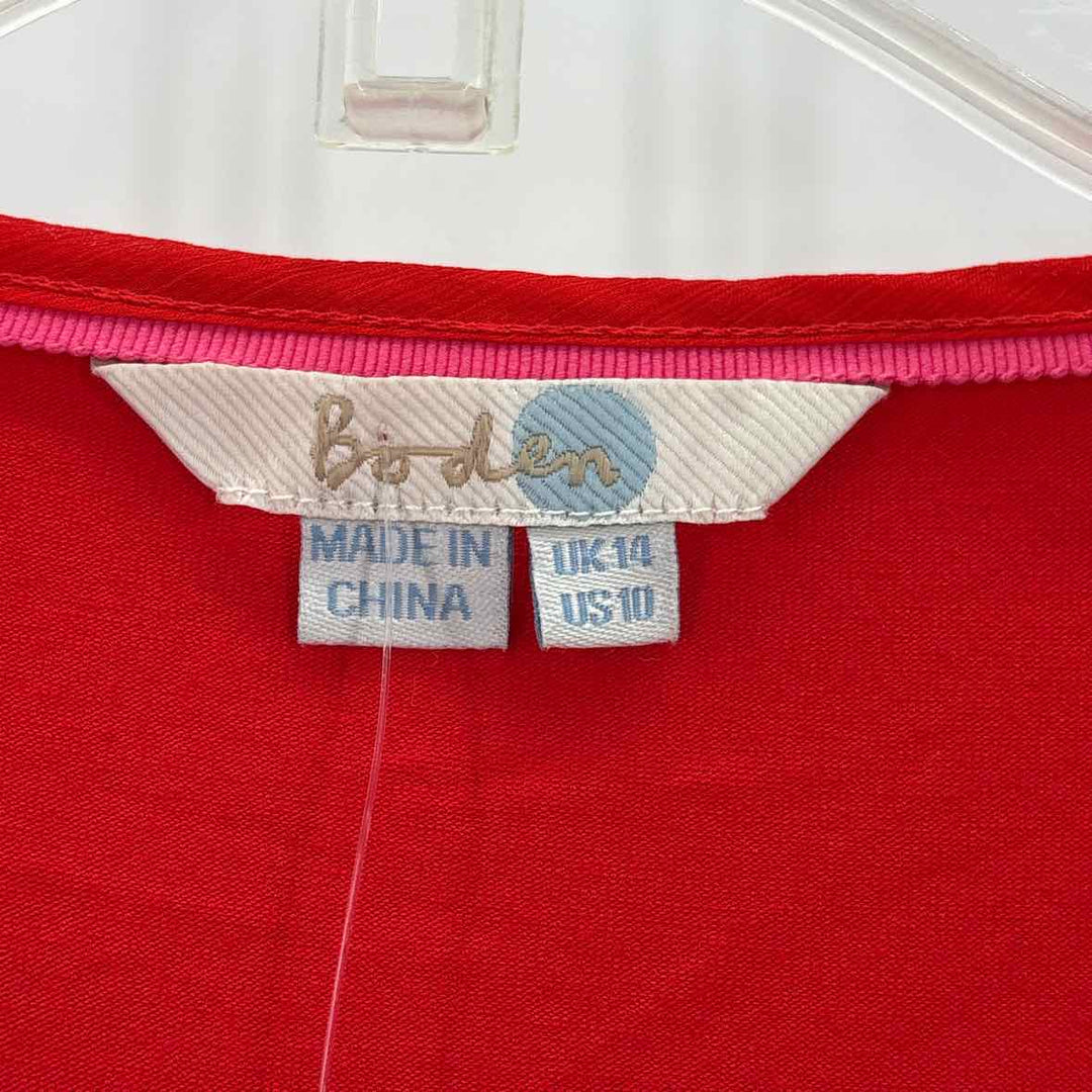 Size 10 Boden Red Shirt