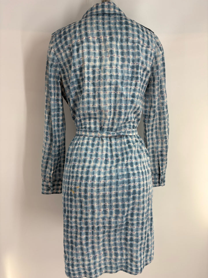 Size 6 Tory Burch Blue Dress