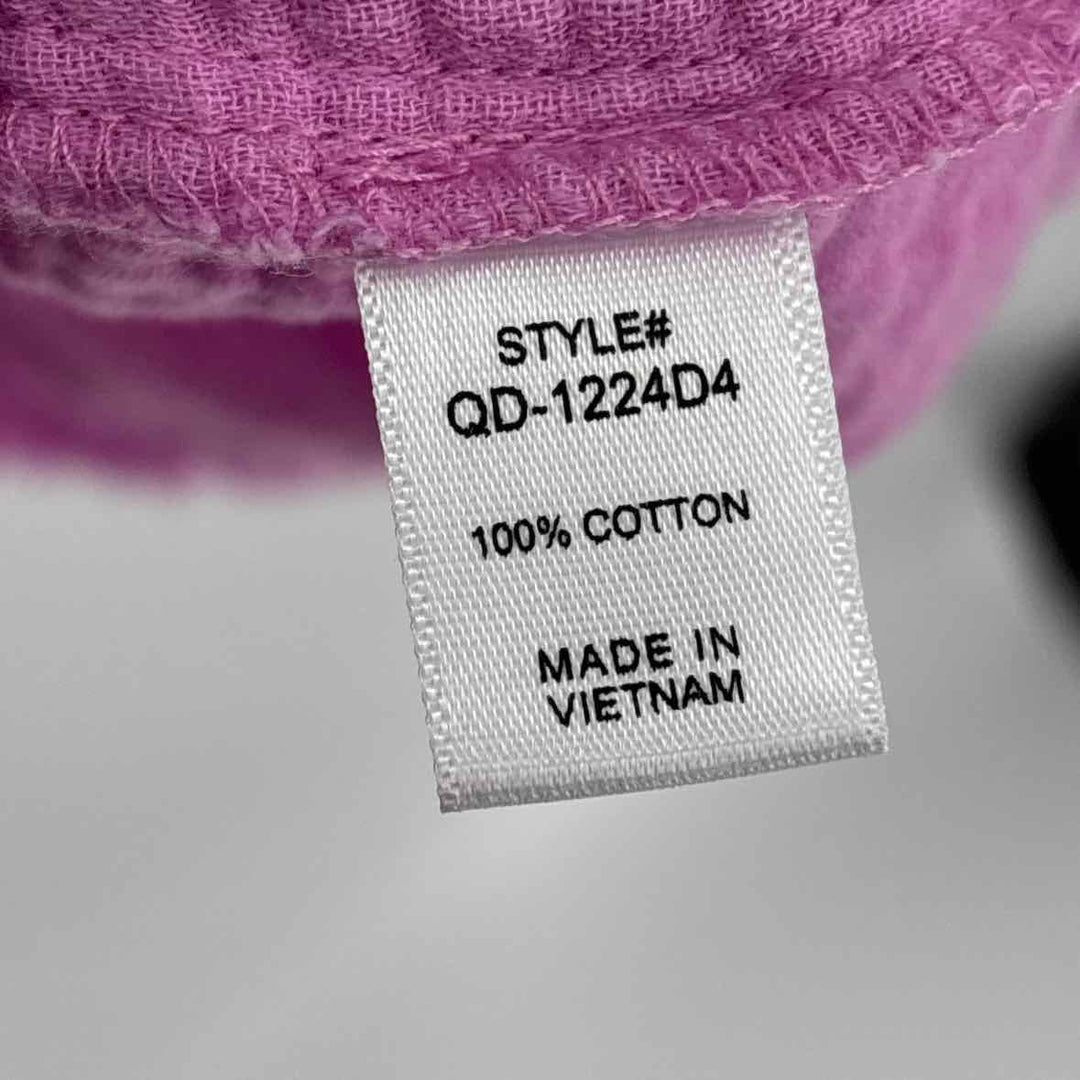 Size L ZENANA Purple Cotton Dress
