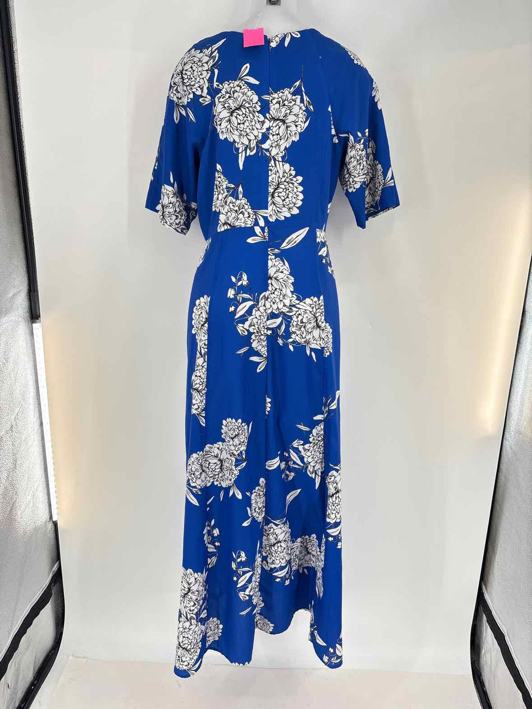 Size 14 Vince Camuto Blue Print Dress