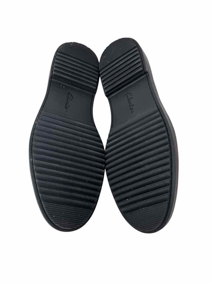 Shoe Size 8 CLARKS Black Print Flats