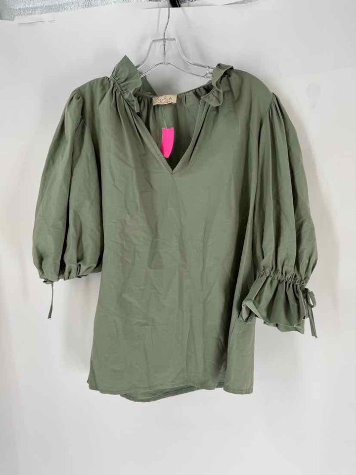 Size L SOFIA VERGARA Green Shirt