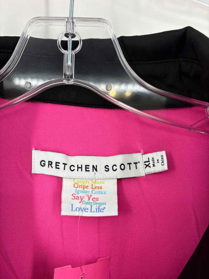 Size XL Gretchen Scott Black Shirt
