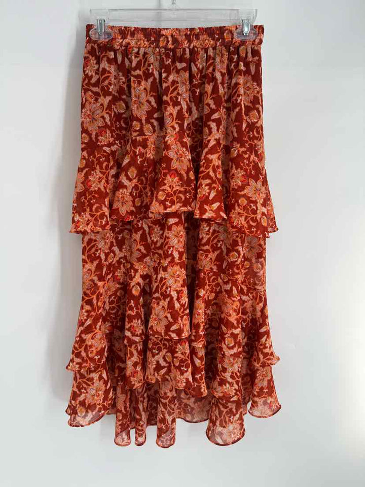 Size M MINK PINK Orange Skirt
