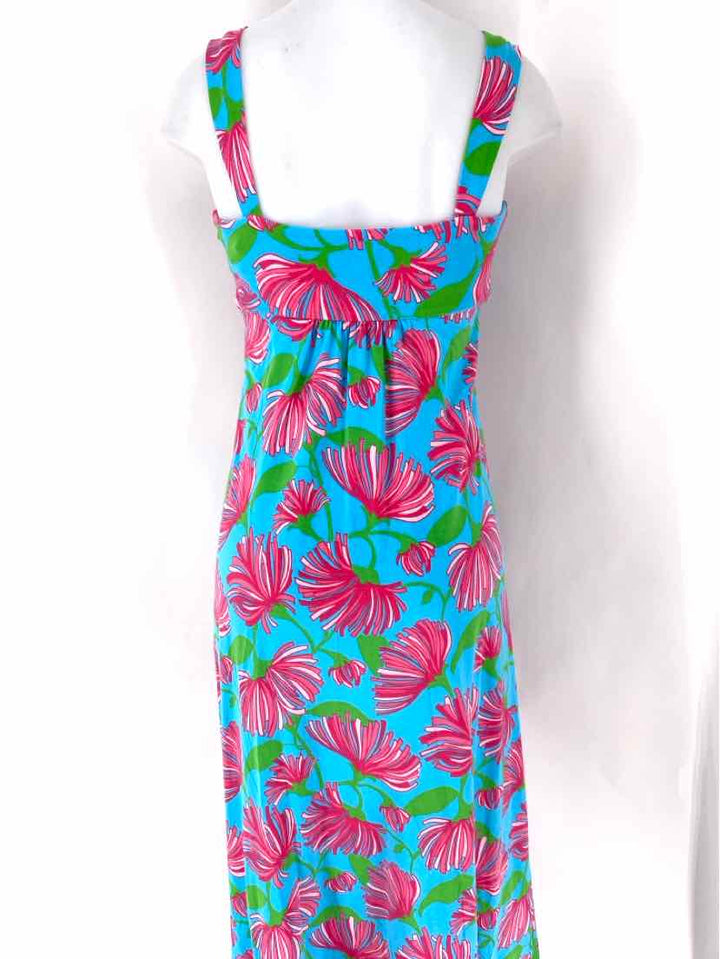 Size M Lilly Pulitzer Blue Print Dress