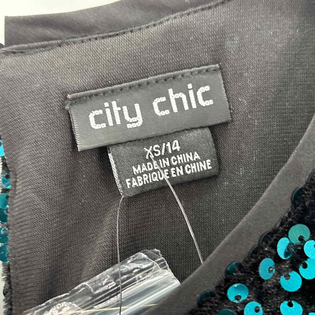 Size 14 CITY CHIC Green PROM