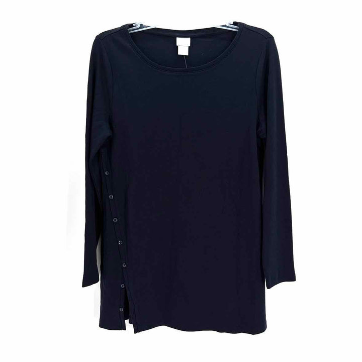 Size M Chico's Navy Shirt