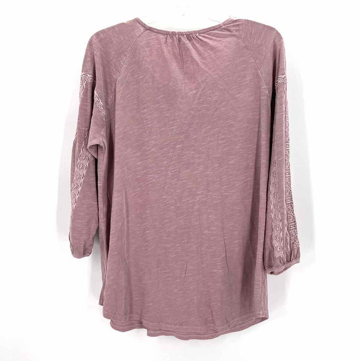Size L LUCKY Purple Shirt