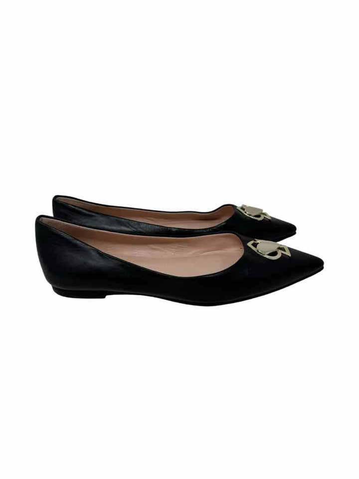 Shoe Size 5 Kate Spade Black Leather Flats