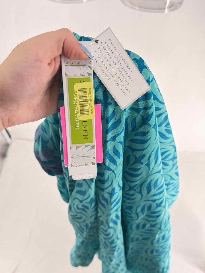 Size XL SIGRID OLSEN Teal Dress