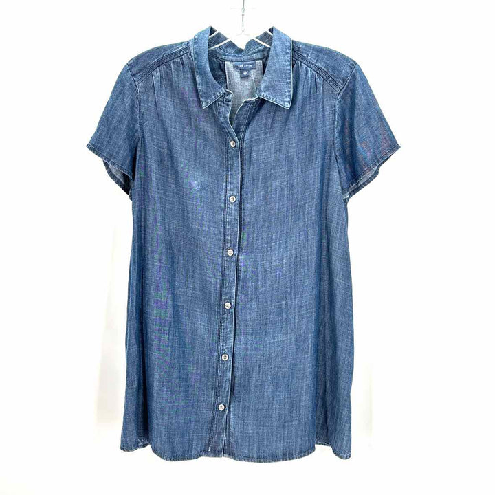 Size M J JILL Denim Shirt