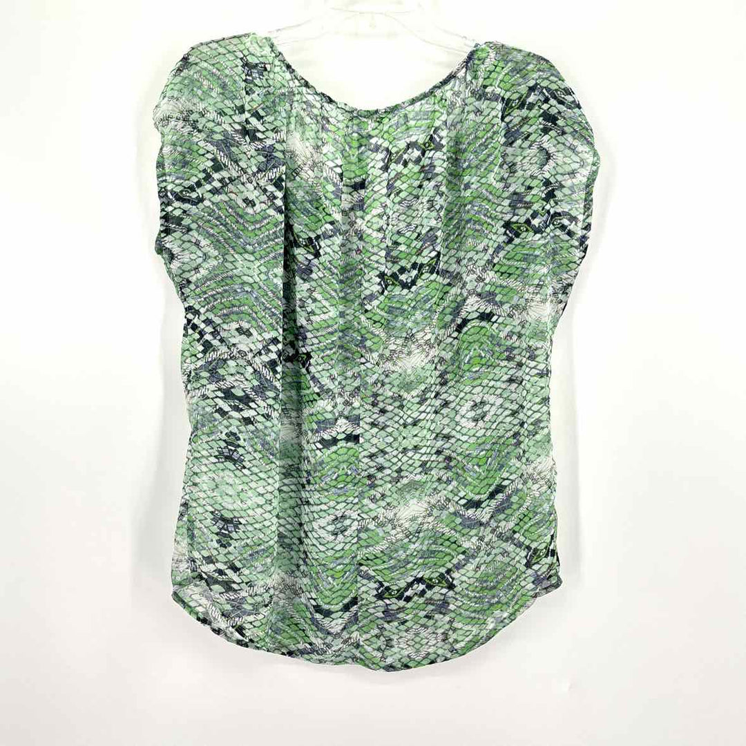 Size M CABI Green Shirt