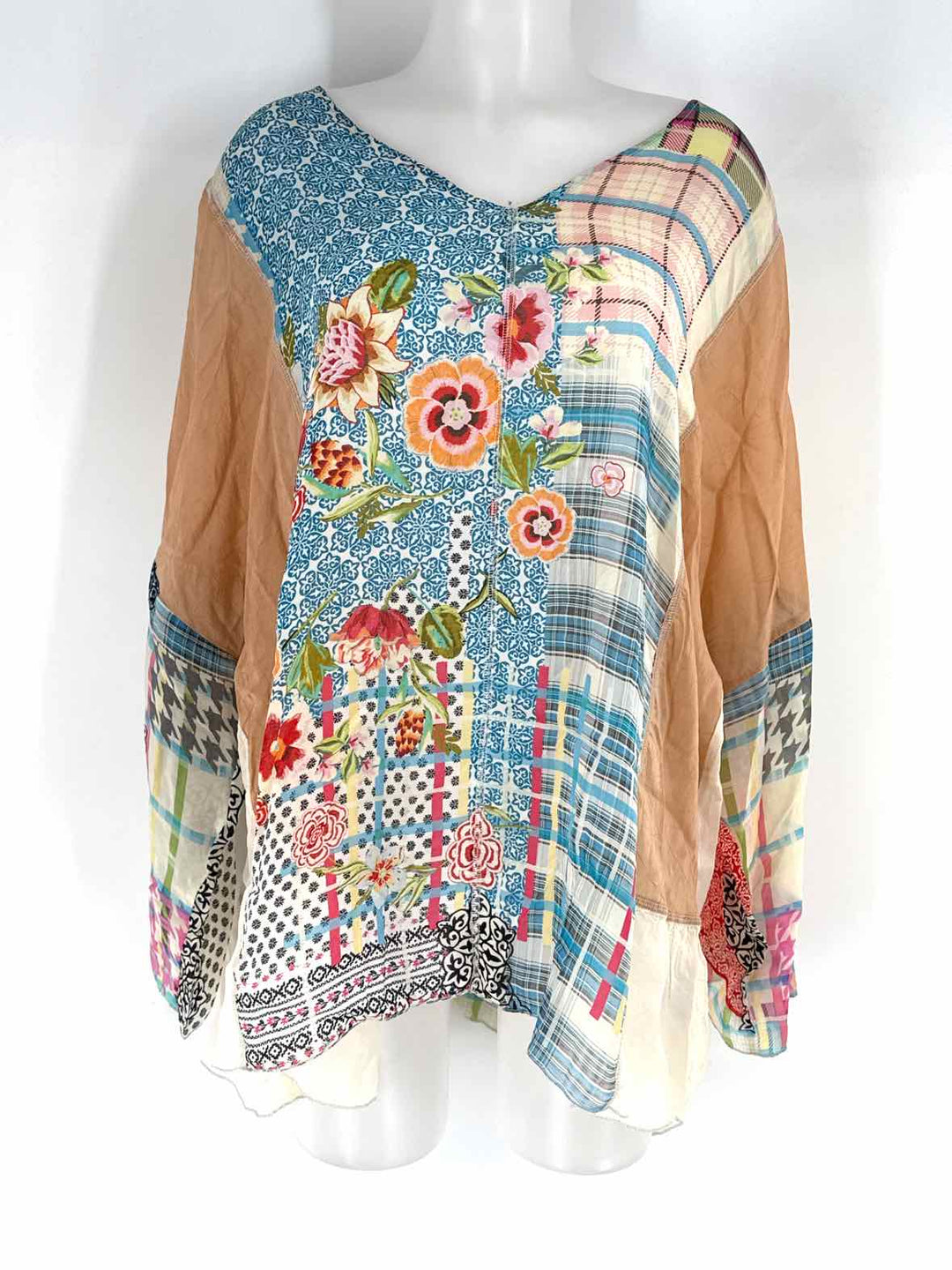 Size L Johnny Was Multi-Color Shirt