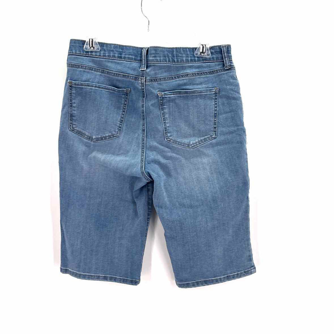 Size 8 KIM ROGERS Blue Denim Shorts