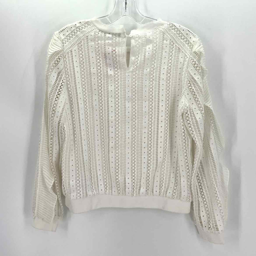 Size S DANIEL RAINN White Sweater