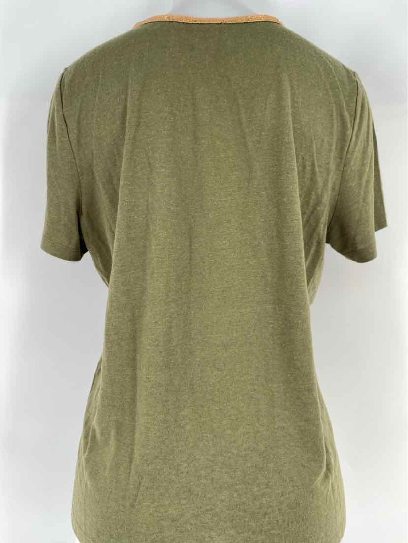 Size L Talbots Olive Shirt