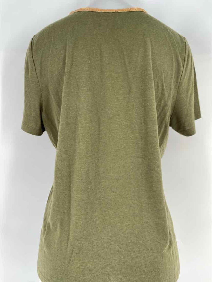 Size L Talbots Olive Shirt
