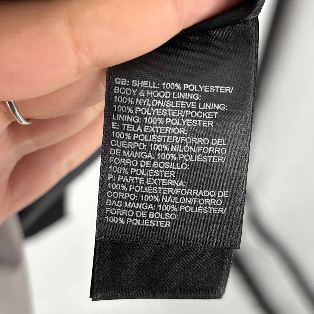 Size M Northface Black Nylon Coat