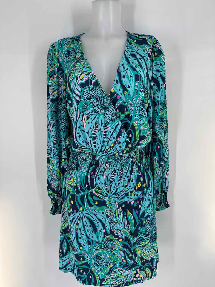 Size M Lilly Pulitzer Teal Dress