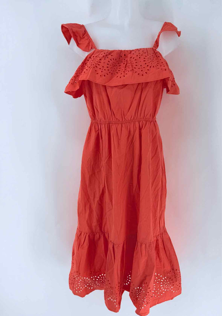 Size L LAUREN CONRAD Orange Dress