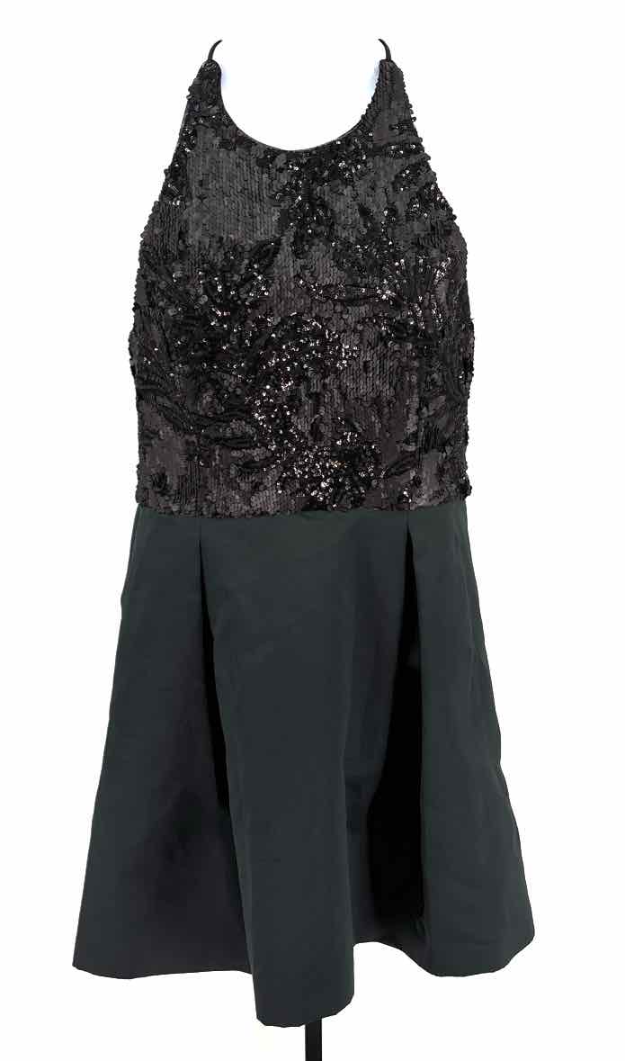 Size 14 RALPH LAUREN Black Sequined Dress